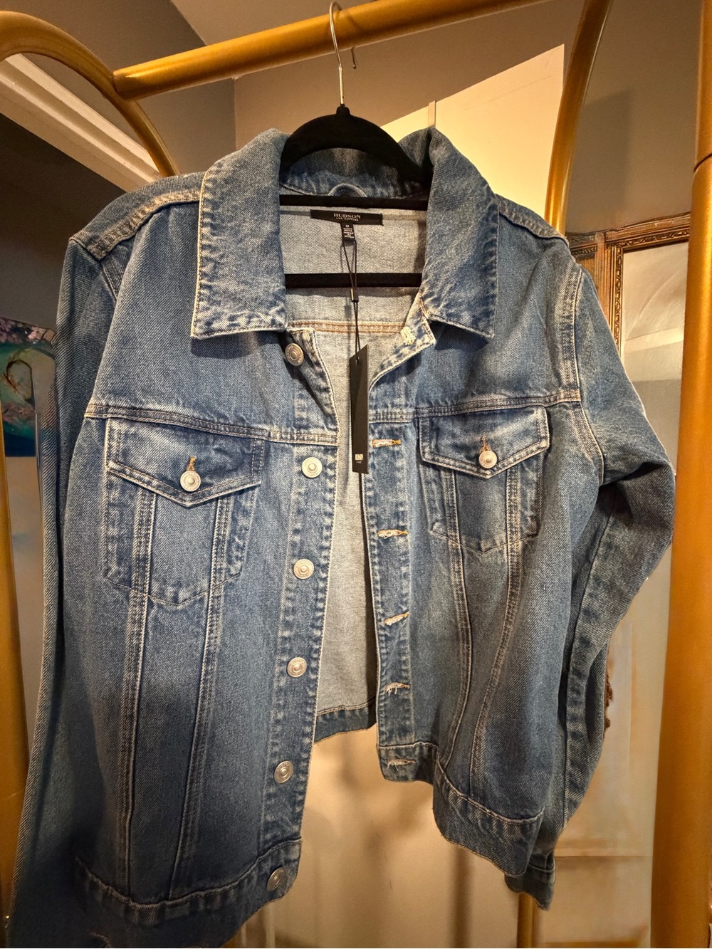 Hudson Jeans Light Blue Denim Jacket
